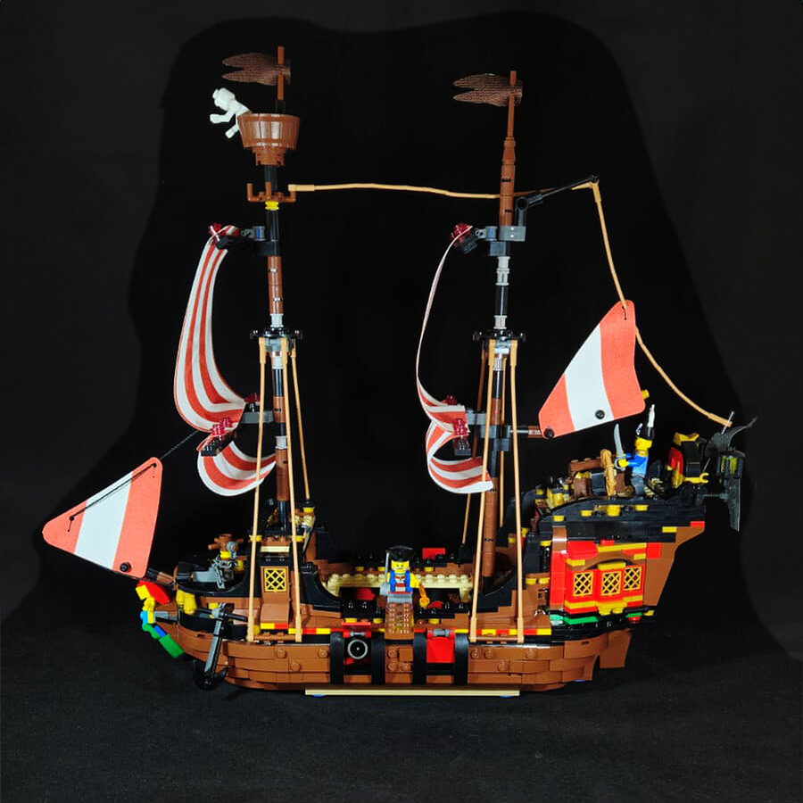 Custom Sailset for 31109 - Pirate Ship
