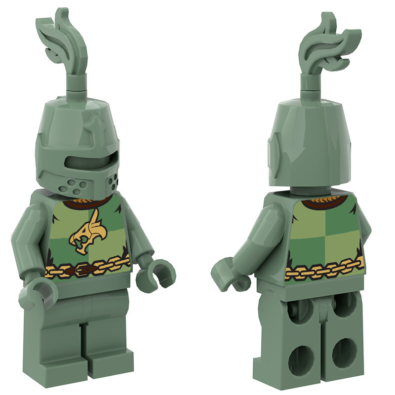 Custom Sticker - Dragon Knights Torsos Variant 1