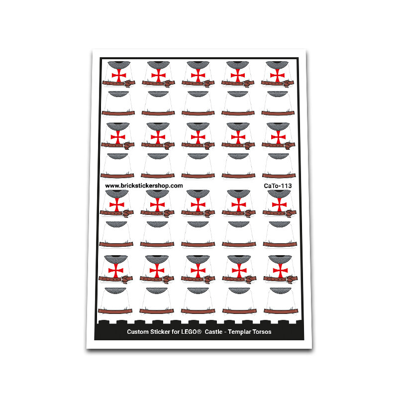 Custom Sticker - Templar Torsos