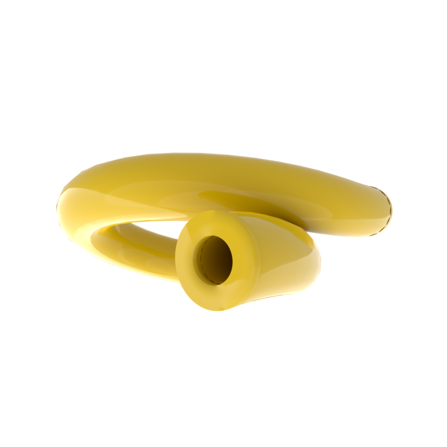 Replacement Pneumatic Hose/Tube - Yellow - ID 2mm / OD 4 mm / per 100cm