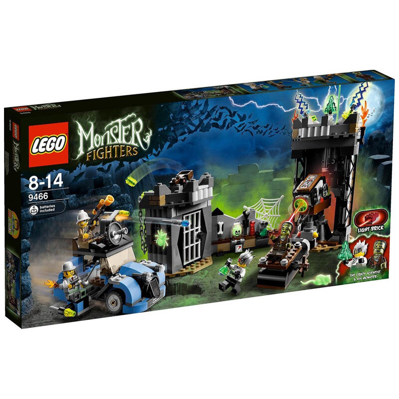 Replacement Sticker for Set 9466 - The Crazy Scientist &amp; His Monster