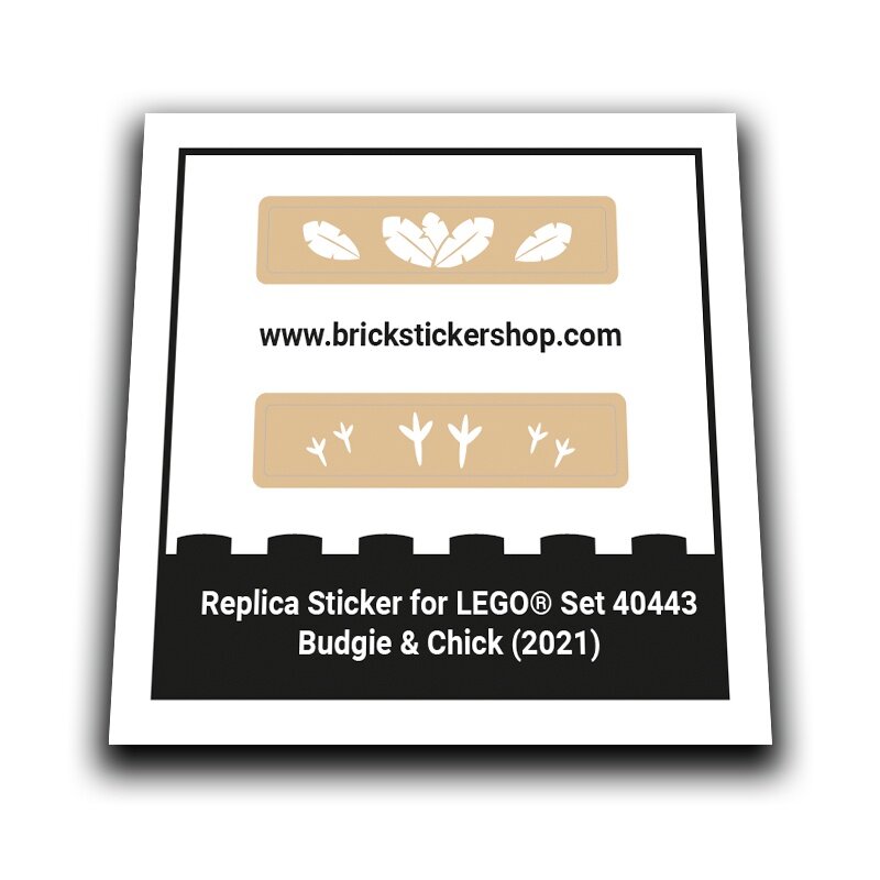 40443 - Budgie &amp; Chick - L0040433 - Afbeelding 1