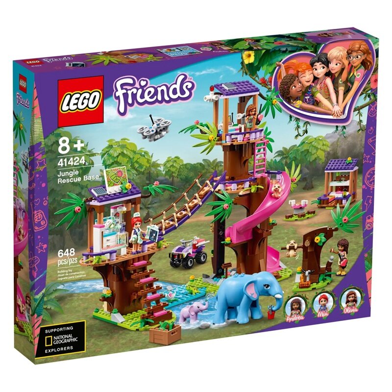 41424 - Jungle Rescue Base - L0041424 - Afbeelding 2