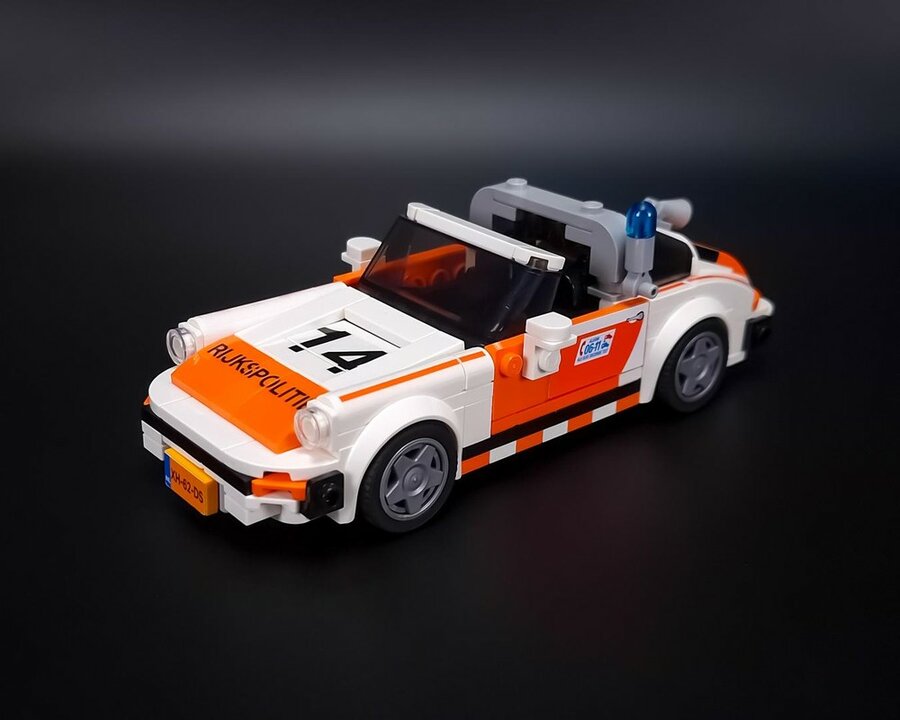 Custom Sticker - Porsche 911 Targa SC Rijkspolitie by SFH_Bricks