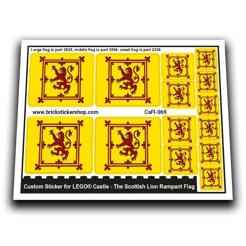 The Scottish Lion Rampant Flag - CaFl-069 - Afbeelding 1