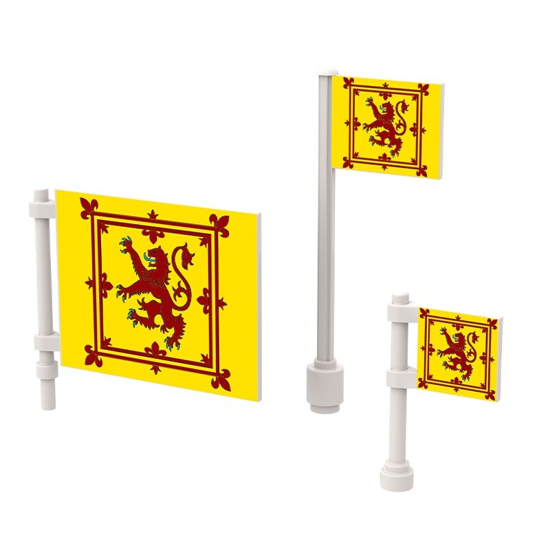 The Scottish Lion Rampant Flag - CaFl-069 - Afbeelding 2