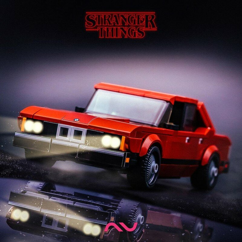 Custom Sticker - Steve Harrington&#039;s BMW 733i by NV Carmocs