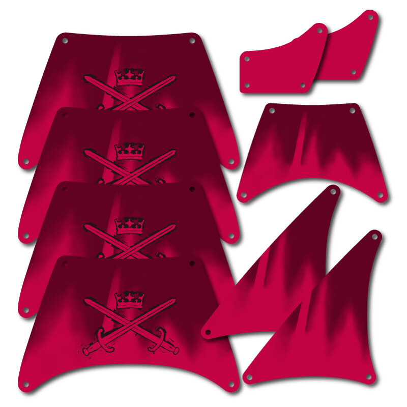 Replica Sailset for 4195 - Queen Anne&#039;s Revenge