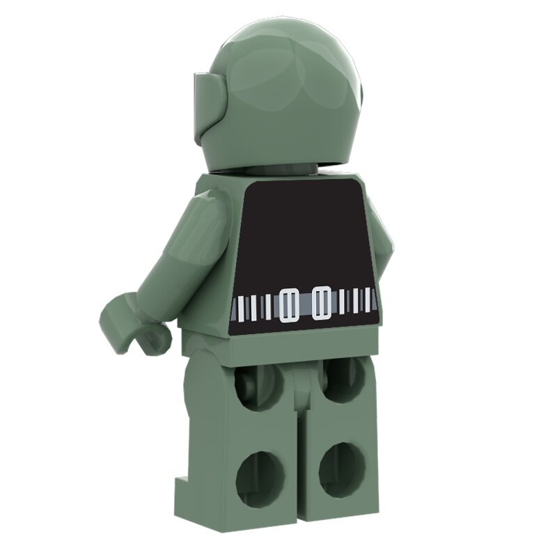 Blacktron II Torsos - SpTo-042 - Afbeelding 3