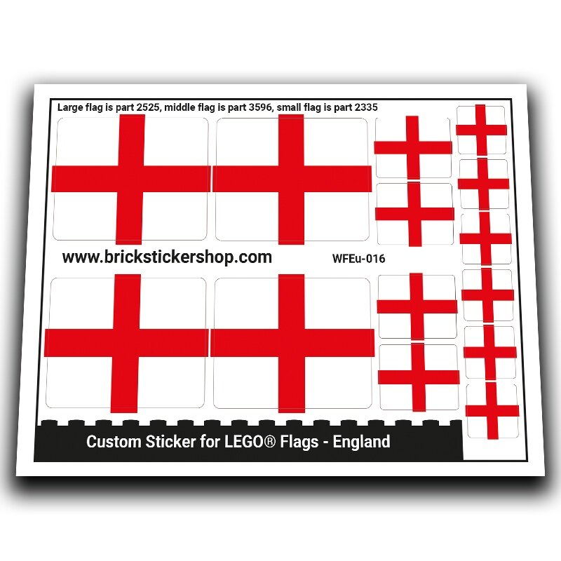 Flag of England - WFEu-016 - Afbeelding 1