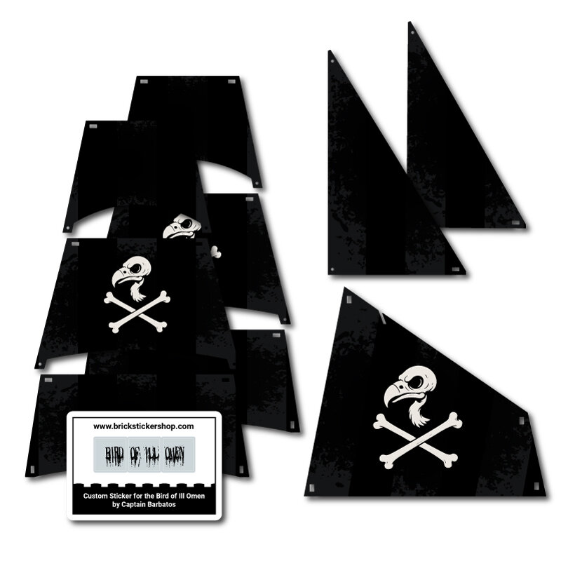 Custom Cloth - Sailset for The Bird of Ill Omen by Captain.Barbatos