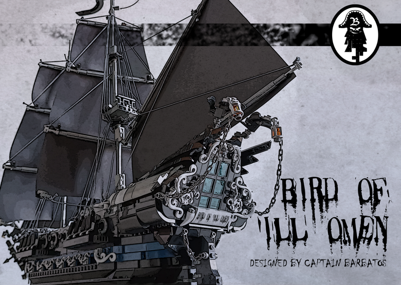 Custom Cloth - Sailset for The Bird of Ill Omen by Captain.Barbatos