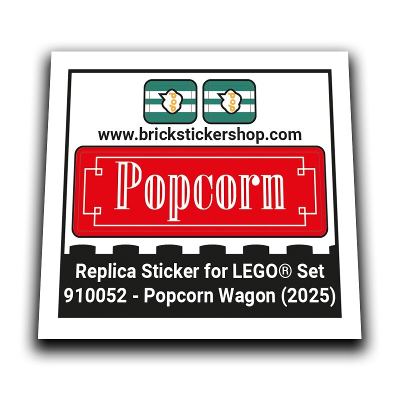910052 - Popcorn Wagon - L0910052 - Afbeelding 1