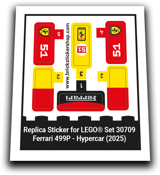 30709 - Ferrari 499P - Hypercar - L0030709 - Afbeelding 1