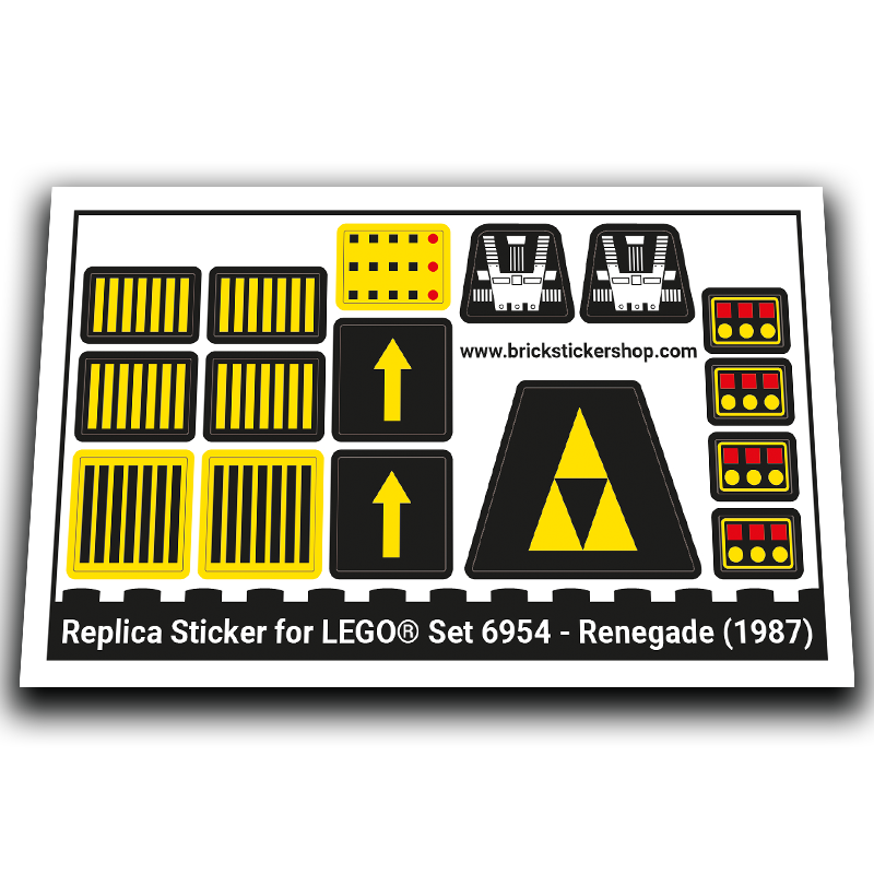 Replacement Sticker for Set 6954 - Renegade
