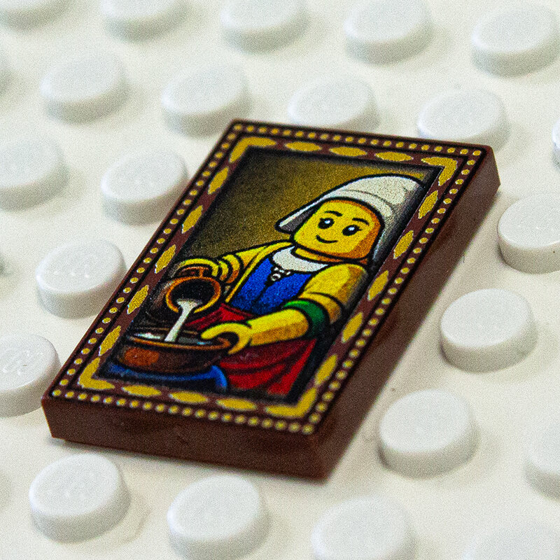 Printed Part - 2X3 Tile - The Milkmaid