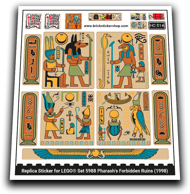5988 - Pharaoh's Forbidden Ruins - L0005988 - Afbeelding 1