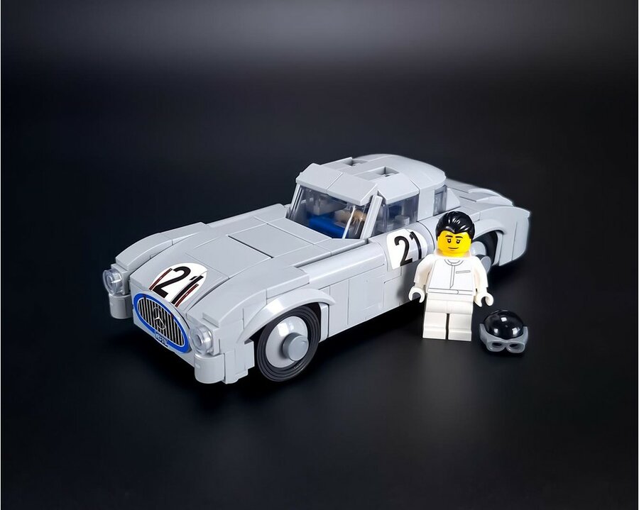 Custom Sticker for MOC - 260324 - Mercedes-Benz 300SL W194 1952 by SFH_Bricks