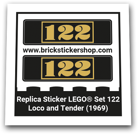 122 - Loco and Tender - L0000122 - Afbeelding 1