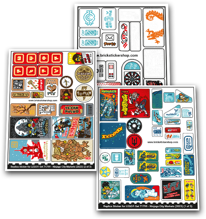 71799 - Ninjago City Markets - L0071799 - Afbeelding 1