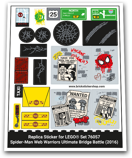 76057 - Spider-Man Web Warriors Ultimate Bridge Battle - L0076057 - Afbeelding 1
