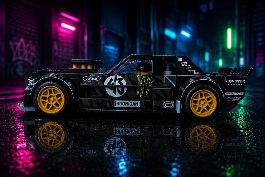 Alternative Sticker for Set 77262 - Ken Blocks '65 Ford Mustang Hoonicorn V1