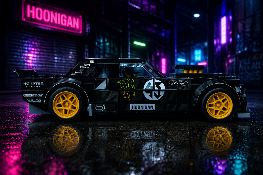 Alternative Sticker for Set 77262 - Ken Blocks '65 Ford Mustang Hoonicorn V1