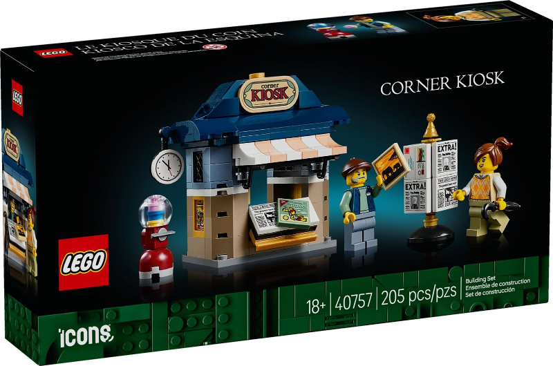 Replacement Sticker for Set 40757 - Corner Kiosk