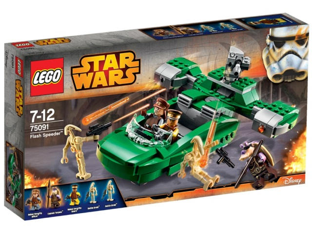 Replacement Sticker for Set 75091 - Flash Speeder