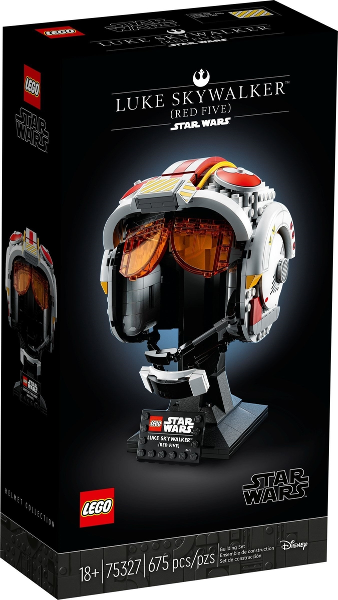 Replacement Sticker for Set 75327 - Luke Skywalker (Red Five) Helmet