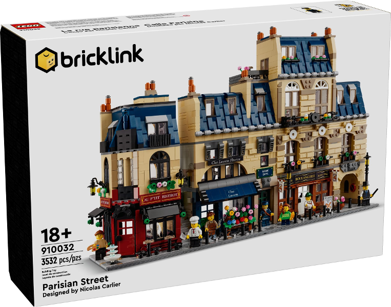 Replacement Sticker for Set 910032 - Parisian Street