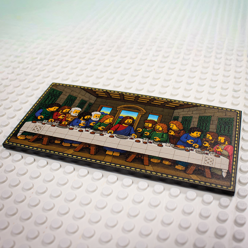 Printed Part - 8X16 Tile - The Last Supper