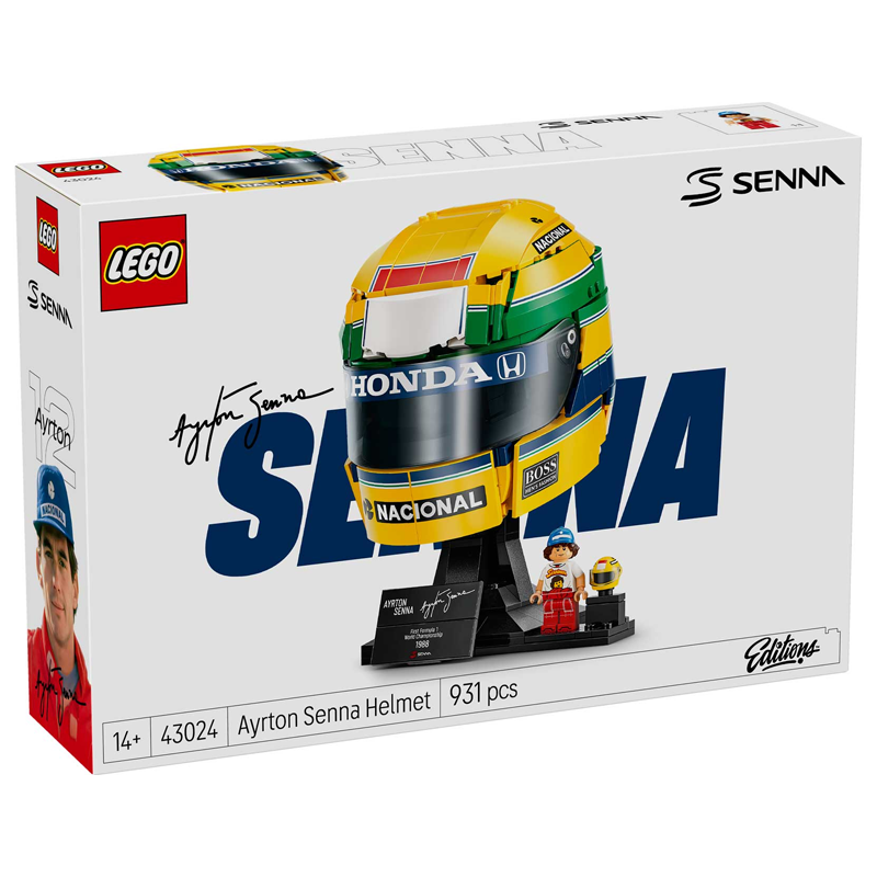 43023 - Ayrton Senna Helmet (V03) - L0043024-V03 - Afbeelding 2
