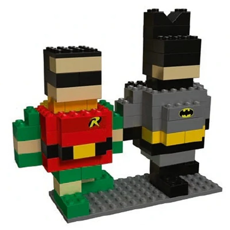 Replacement Sticker for Set PAB4-1 - Pick-a-Brick Batman and Robin