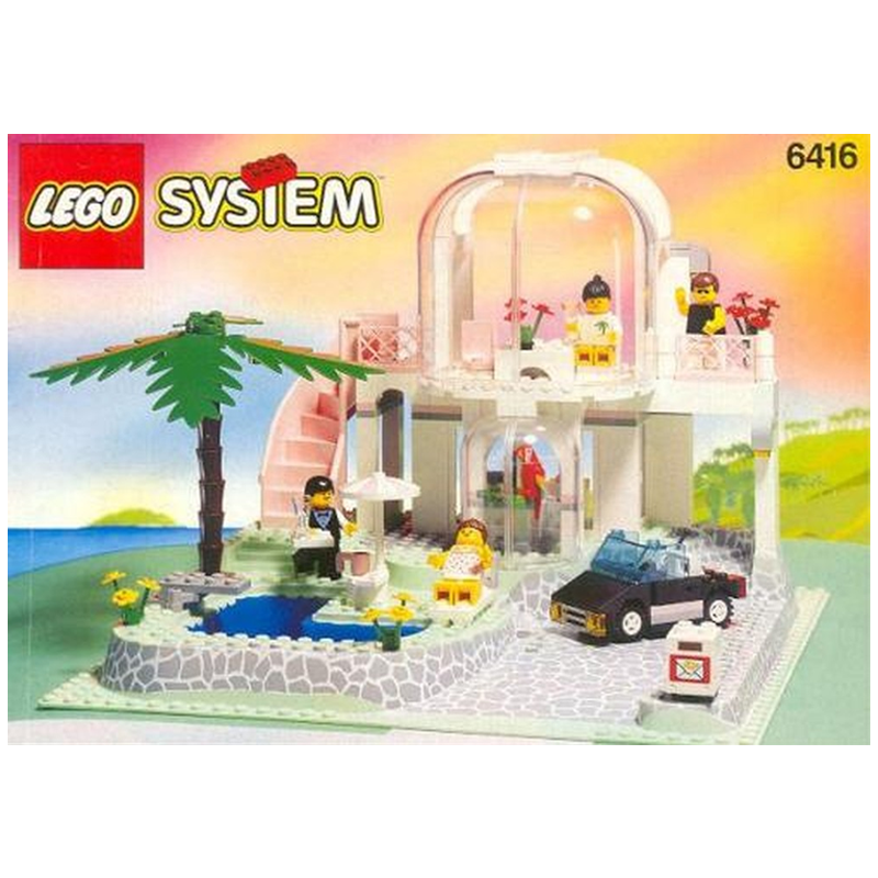 Replacement Sticker for Set 6416 - Poolside Paradise