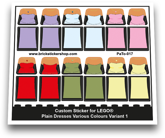Plain Dresses Various Colours Variant 1 - PaTo-017 - Afbeelding 1