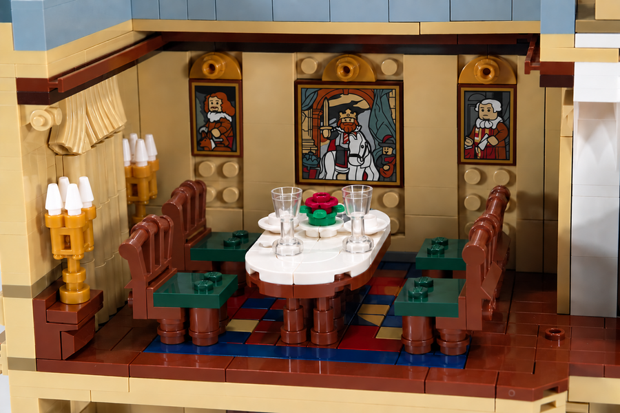 Alternative Sticker for Set 21373 - Wayne Manor (Downton Abbey)