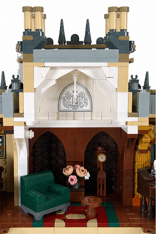 Alternative Sticker for Set 21373 - Wayne Manor (Downton Abbey)