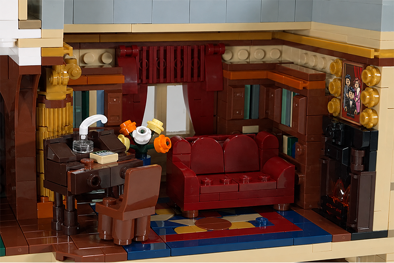 Alternative Sticker for Set 21373 - Wayne Manor (Downton Abbey)