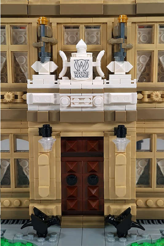 Alternative Sticker for Set 21373 - Wayne Manor (Downton Abbey)