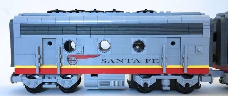 Replacement Sticker for Set 10020 - Sante Fe Super Chief ( B-Unit)