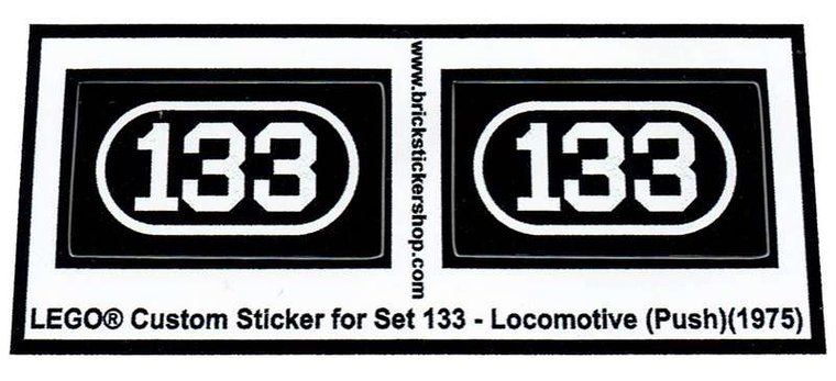 LEGO 133 - Locomotive (push)