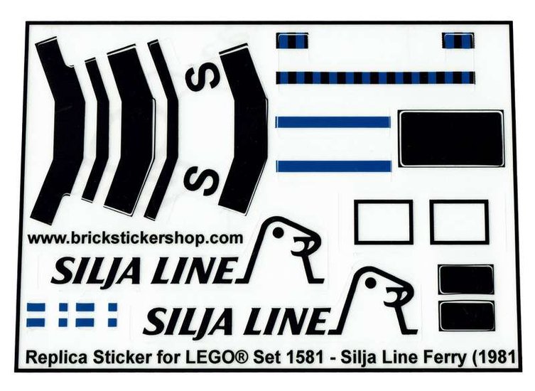 LEGO 1581 - Silja Line Ferry