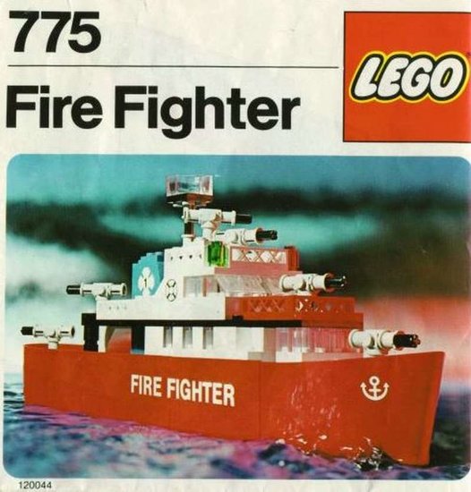 Replacement Sticker for Set 775 - Fire Fighter Ship