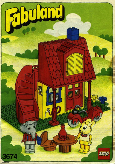 Replacement Sticker for Set 3674 - Bonnie Bunny&#039;s New House