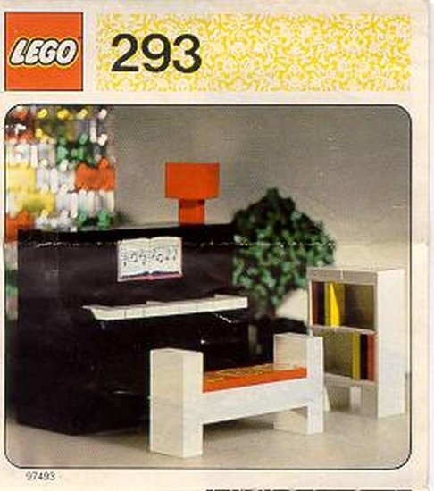 Replacement Sticker for Set 293 - Piano