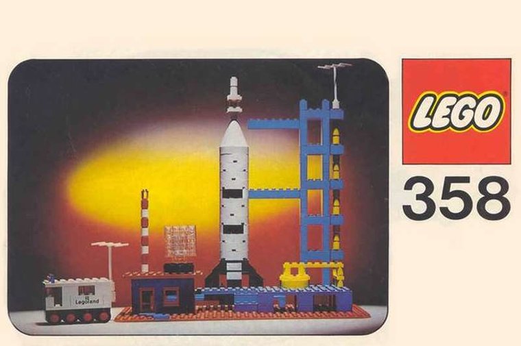 Replacement Sticker for Set 358 - Rocket Base