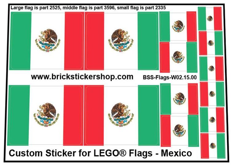 LEGO Sticker - High Quality Replacement - Brickstickershop -  BrickStickerShop
