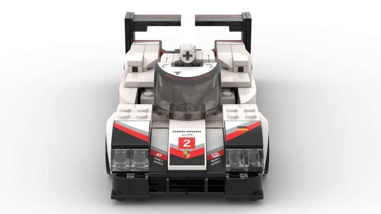 Custom Sticker - Rebrickable MOC 61175 - Porsche 919 Hybrid