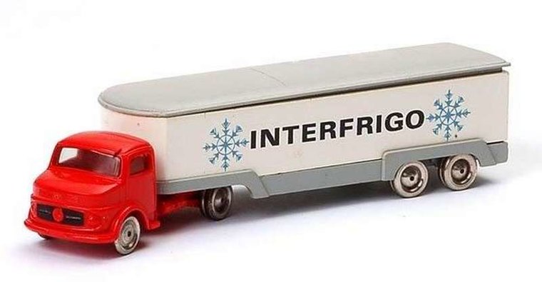 Replacement Sticker for Set 657 - 1:87 Mercedes Refrigerated Truck (Interfrigo)